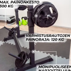 Kyykkyteline Core Half Rack