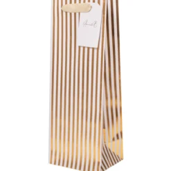 Lahjakassi AmandaB 33 cm kulta/valkoinen