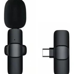 Langaton mikrofoni Mobia, 2 kpl, Lavalier USB Type-C