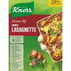 Lasagnette ateria-aines Knorr 335 g Family