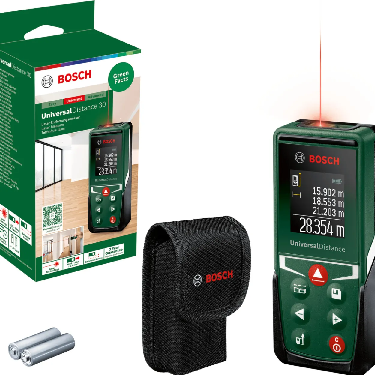 Laseretäisyysmittari Bosch Universal Distance 30