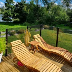 Lasielementti Green Land Patio kirkas
