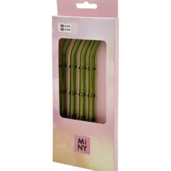 Lasipillit Miny 4 kpl bambu