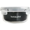 Lasirasia Kotikulta 620 ml muovikannella pyöreä