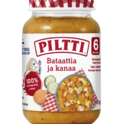 Lastenateria Piltti 190 g bataattia ja kanaa 6 kk