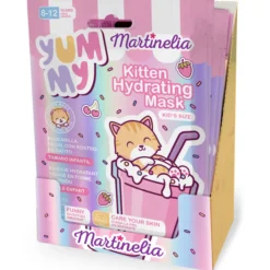 Lasten kangasnaamio Martinelia 23 g Yummy Kitten kosteuttava