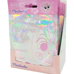 Lasten kangasnaamio Martinelia 23 g kosteuttava Unicorn