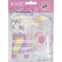Lasten kangasnaamio Martinelia 23 g kosteuttava Unicorn