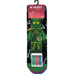 Lasten sukat Ninjago 3 pr/pkt
