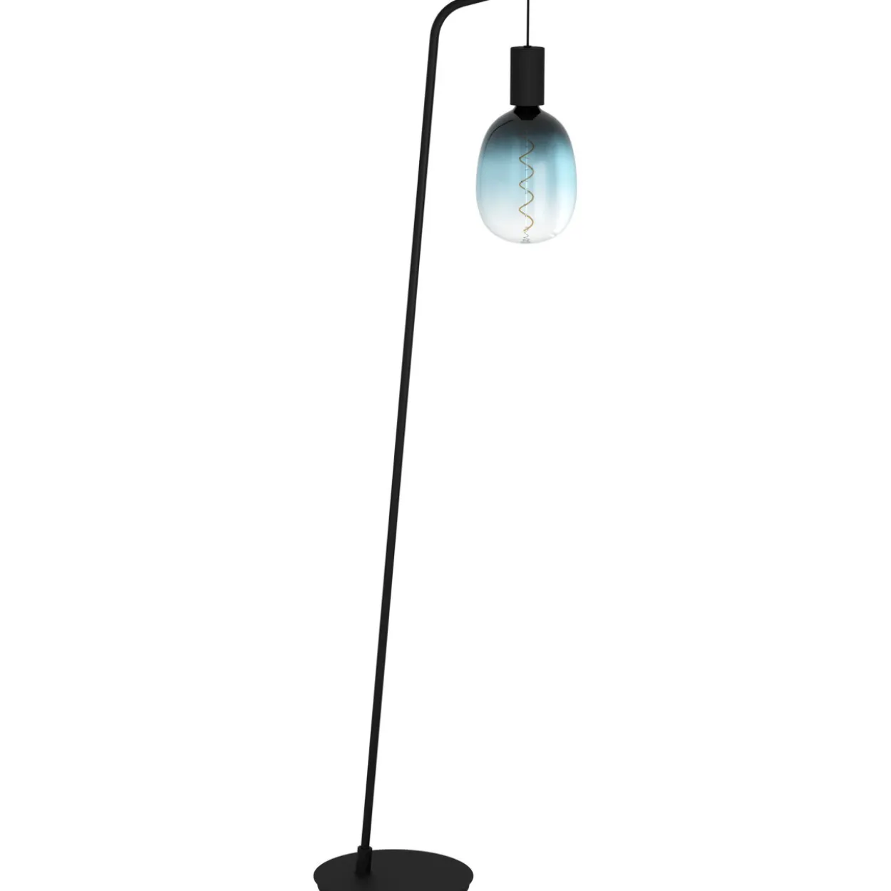 Lattiavalaisin EGLO Cranley 40W 43x6x170cm musta