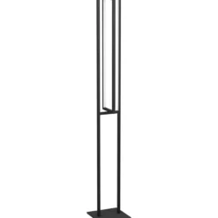 Lattiavalaisin EGLO Siberia led 34W 20x16x133cm musta/valkoinen