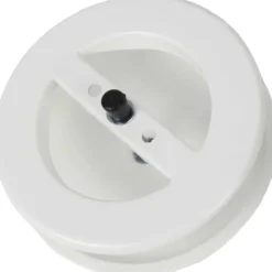 Lautasventtiili 125 mm 243 valkoinen