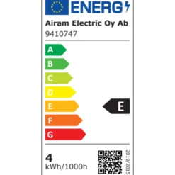 LED-filamenttilamppu A60 840 470lm E27 kirkas