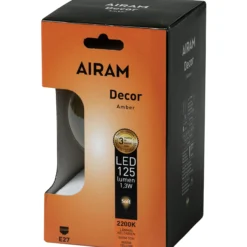 LED-globelamppu AMBER antiikki 1,3 W POP-95 2200 K kirkas E27 125 lm