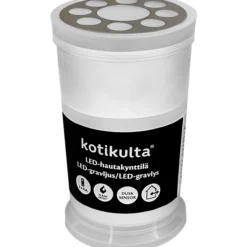 LED-hautakynttilä hämäräkytkimellä Kotikulta