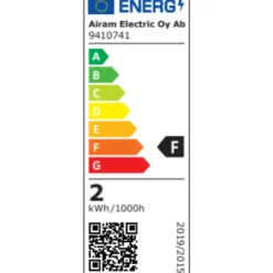 LED-jääkaappilamppu Airam 1,1W/840 E14 kirkas filament, 120 lm