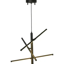 LED-kattovalaisin Aneta Lighting Stecco, musta