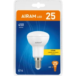 LED-kohdelamppu 4W E14 R50 kulma 110° 450lm