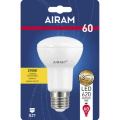 LED-kohdelamppu 5,4W E27 R63 kulma 110° 600lm
