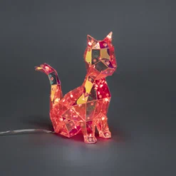 LED-koristevalo kissa 19,5 cm