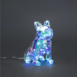 LED-koristevalo koira RGB 21 cm