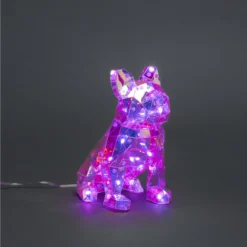 LED-koristevalo koira RGB 21 cm