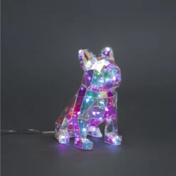 LED-koristevalo koira RGB 21 cm