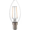 LED-kynttilälamppu kirkas 2,5 W E14 filam. 250 lm 360°