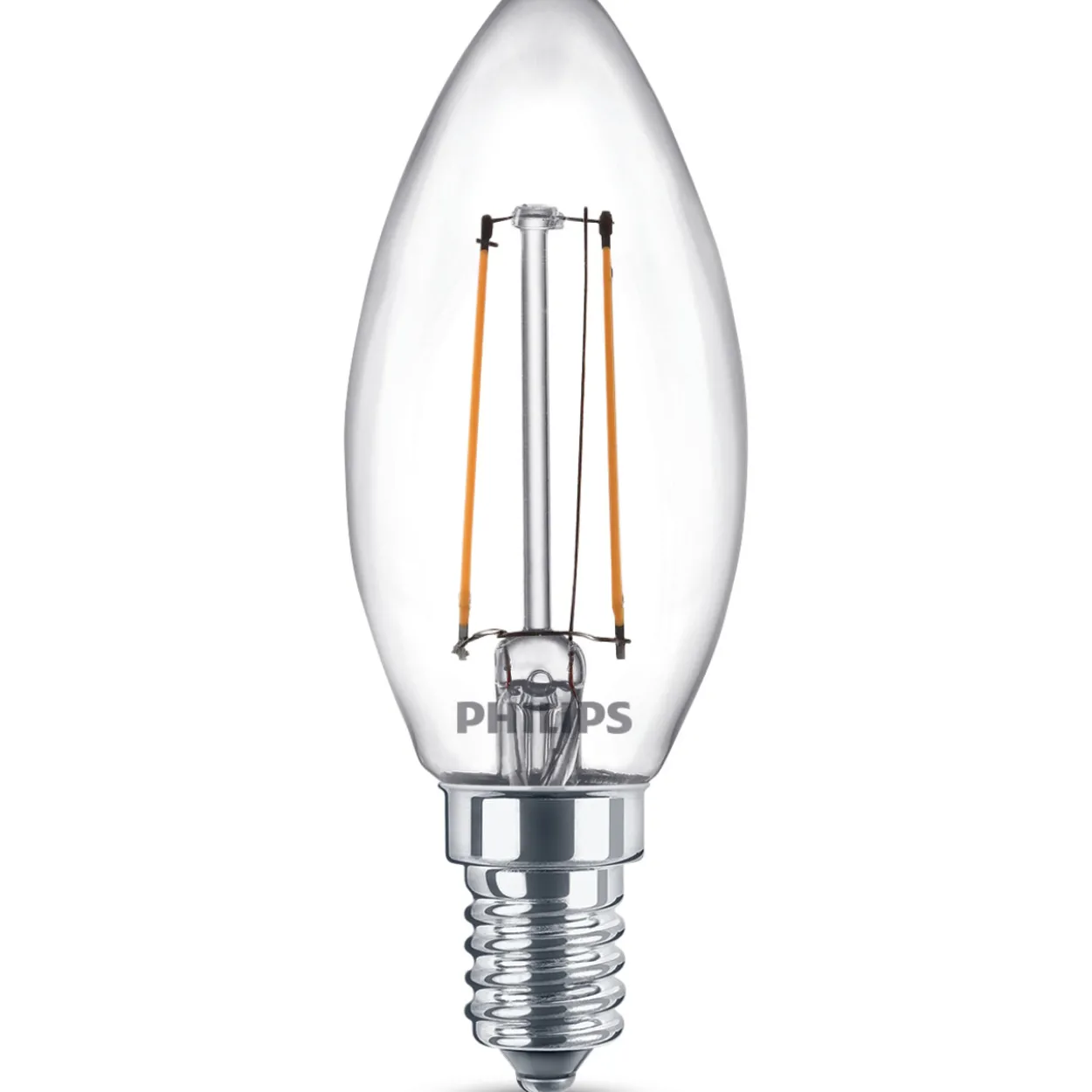LED-kynttilälamppu Philips 25 W E14 2 kpl