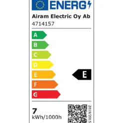 LED-lamppu Airam Otso 3-step opaali 360° vakiokupu E27 4000K 806lm