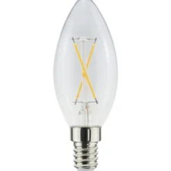 LED-lamppu DECFG C35 822 90lm E14 FIL