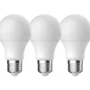 LED-lamppu 806 lm A60 E27 4000K, 3 kpl