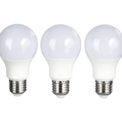 LED-lamppu 470 lm A60 E27 3 kpl