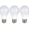 LED-lamppu 470 lm E27 A60 4000K, 3 kpl