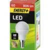 LED-lamppu 806 lm G45 E14