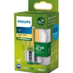 LED-lamppu Philips Ultra Efficient 40W E27 2700K