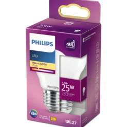 LED-lamppu Philips 25 W E27 huurrettu