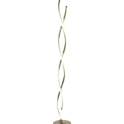 LED-lattiavalaisin Aneta Lighting Swirl, teräs