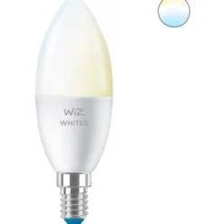 LED-älylamppu Wiz 2PK WHITE 2700-6500K 470lm Wi-Fi C37 E14