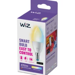 LED-älylamppu Wiz WHITE 2700-6500K 470 lm Wi-Fi C37 E14