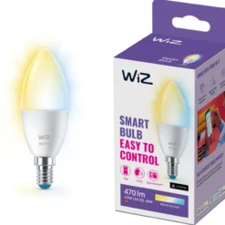 LED-älylamppu Wiz WHITE 2700-6500K 470 lm Wi-Fi C37 E14