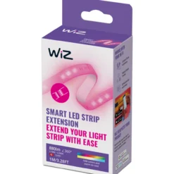 LED-älyvalonauhan jatkopala Wiz RGB+W Wi-Fi 1m