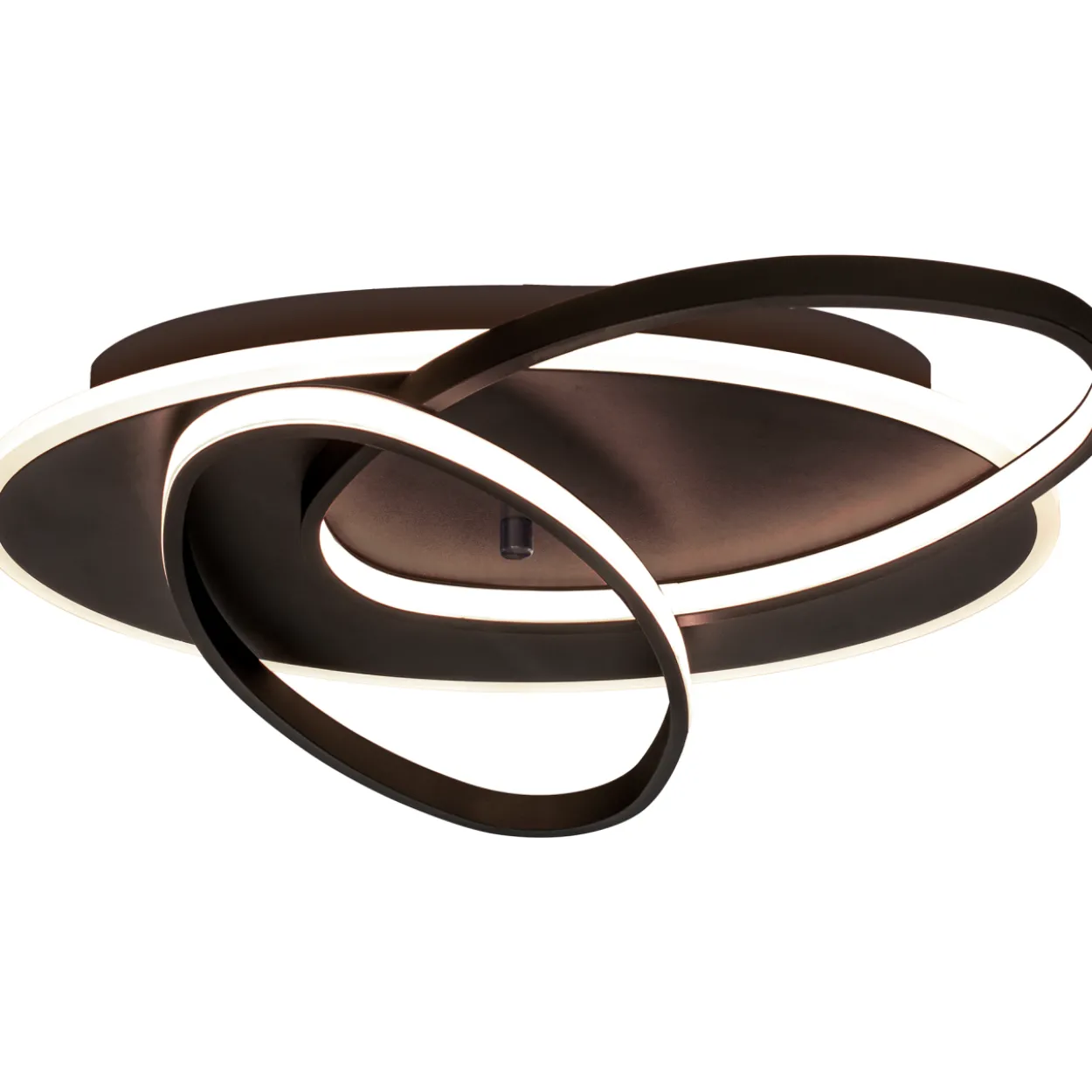 LED-plafondi Aneta Lighting Legato, musta