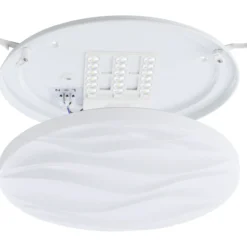 LED-plafondi Eglo Benariba 33 cm valkoinen