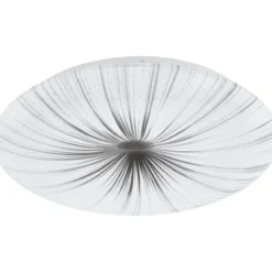 LED-plafondi Nieves 41 cm valkoinen/hopea