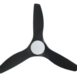 LED-tuuletinvalaisin Eglo Tunitas musta 16 W, IP20