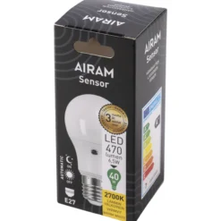 LED-vakiolamppu Sensor 4,9 W E27 470 lm 2700K