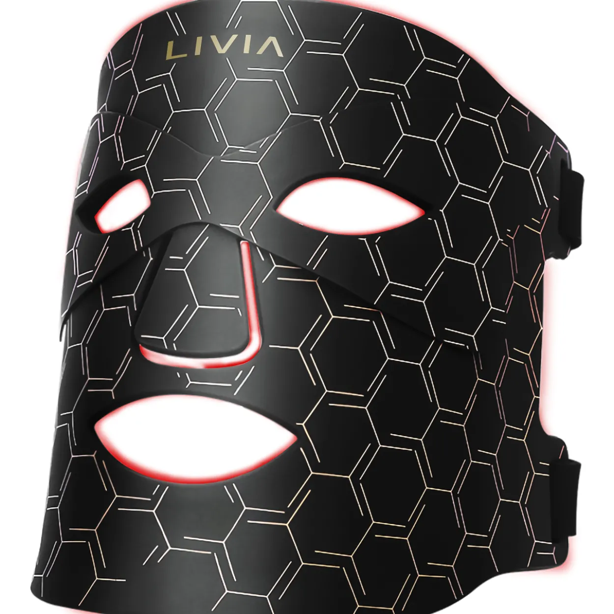 LED-valomaski Livia 72 LED + 72 infra