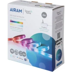 LED-valonauha Airam Smart Strip 2 m, 12 V, RGB/TW 2700-6500 K