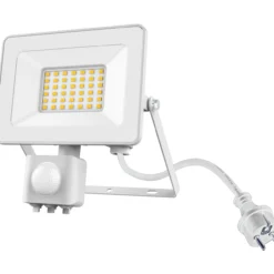 LED-valonheitin Led Energie 30W PIR 4000K 3000lm IP44 valkoinen